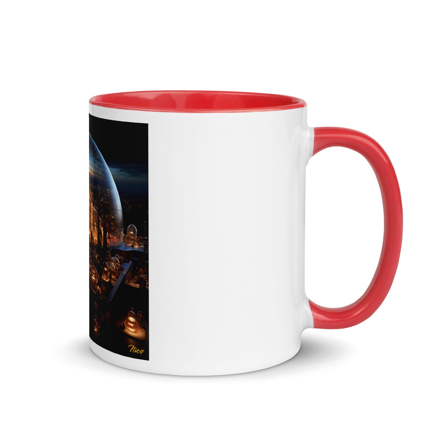 Elons' Dream Series Print #10 - Mug with Color Inside