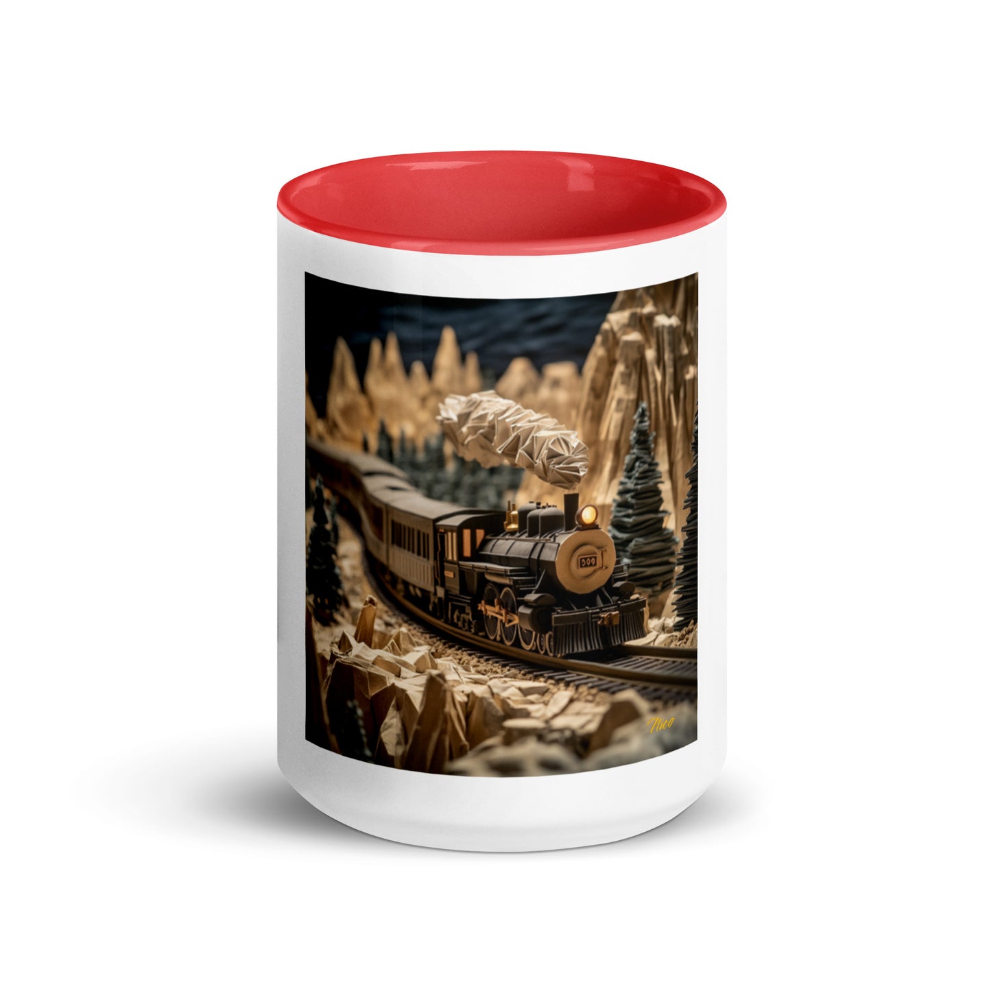 Orient Express Series Print #1Mug with Color Inside