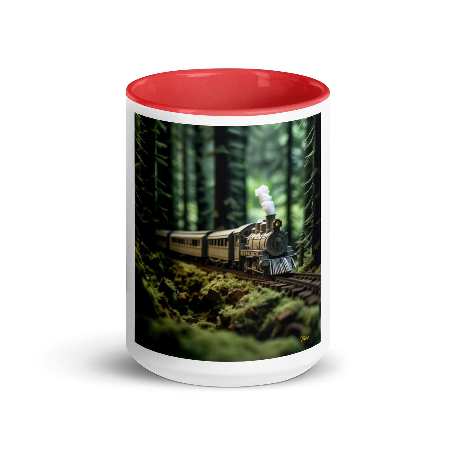 Orient Express Series Print #7 Mug with Color Inside