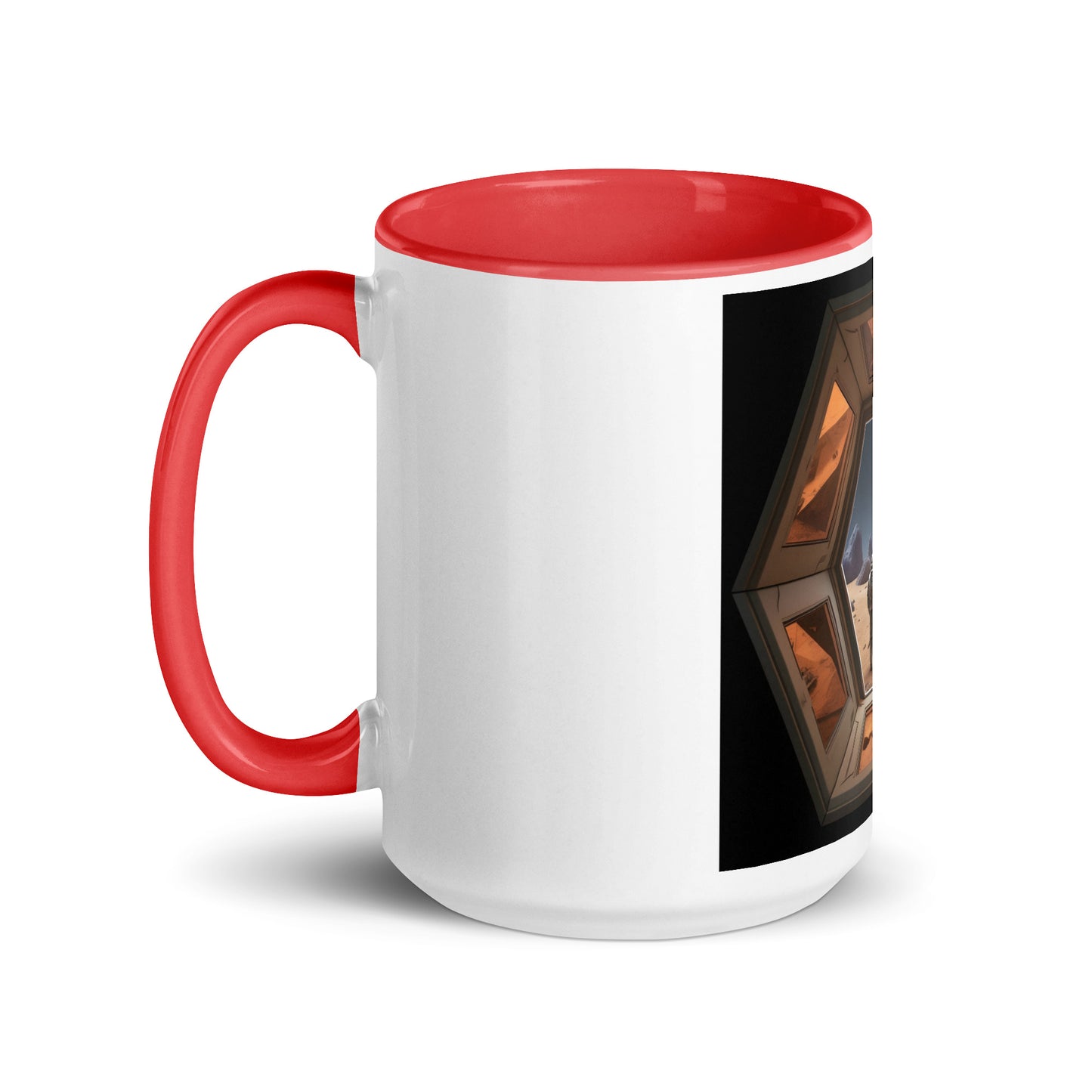 Elons' Dream Series Print #6 Mug with Color Inside