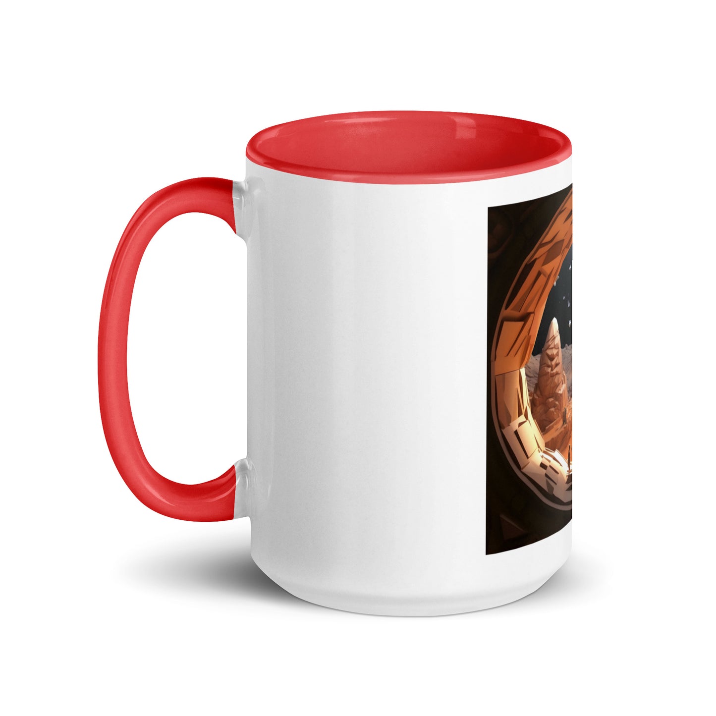 Elon's Dream Series Print #4 Mug with Color Inside