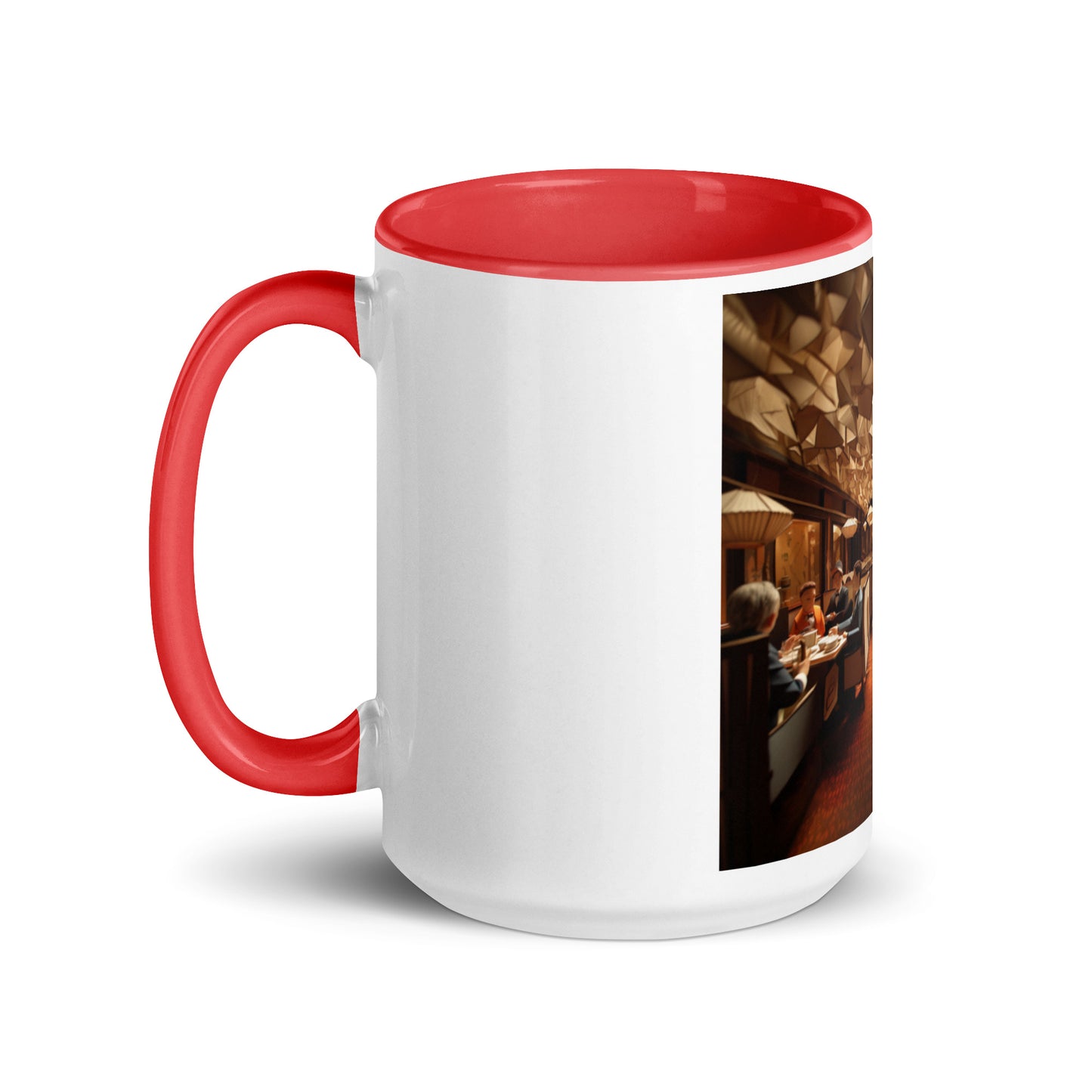 Oriient Express Series Print #2 Mug with Color Inside