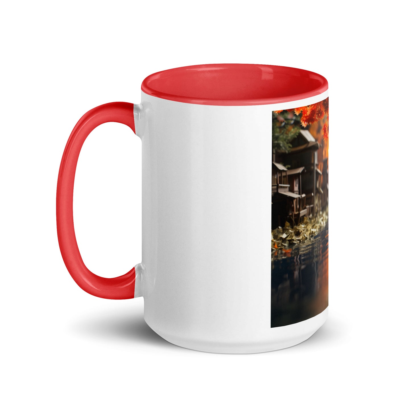 Born On A Bayou Print #8 Mug with Color Inside