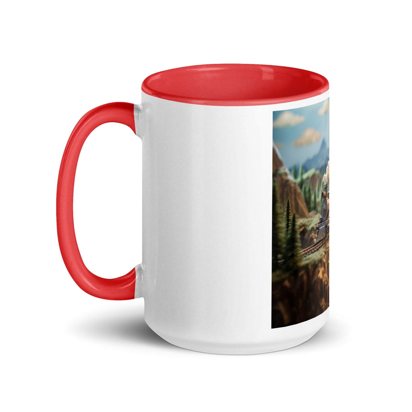 Orient Express Series Print #5 - Mug with Color Inside