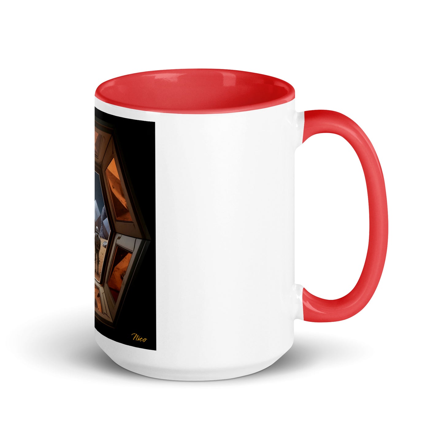 Elons' Dream Series Print #6 Mug with Color Inside