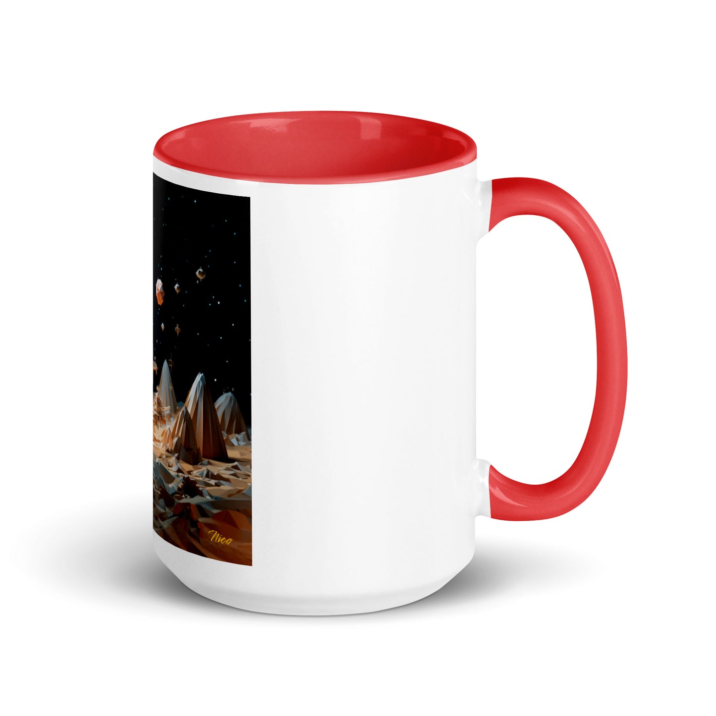 Elons' Dream Series Print #7 Mug with Color Inside