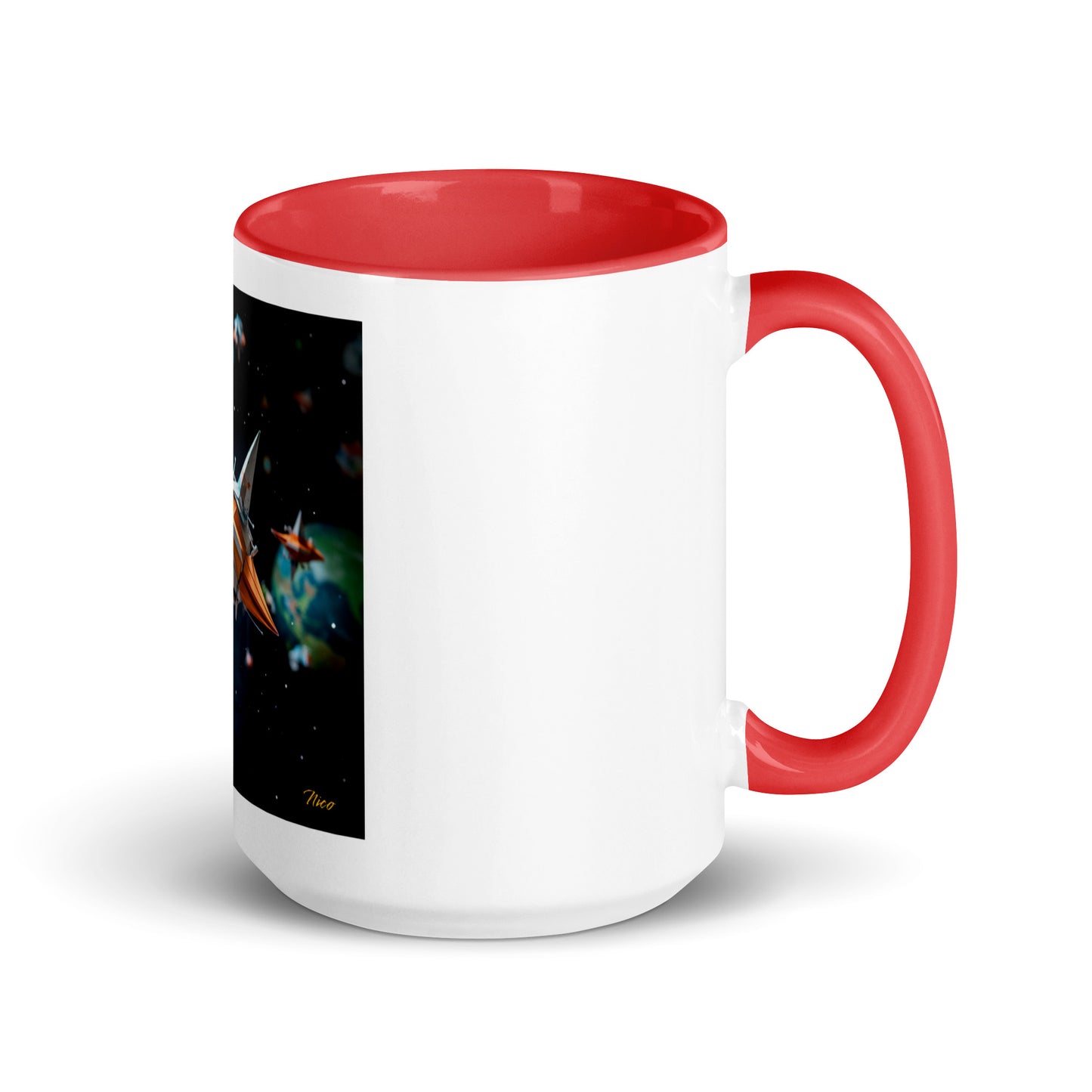 Elons' Dream Series Print #1 Mug with Color Inside