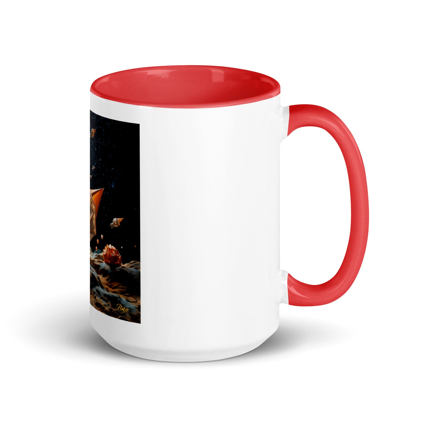 Elons' Dream Series Print #3 Mug with Color Inside