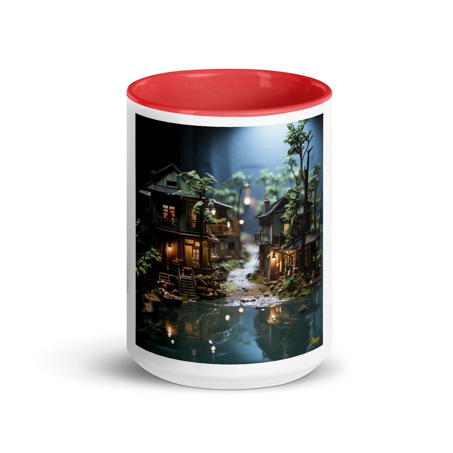 Born On A Bayou Series Print #3 - Mug with Color Inside