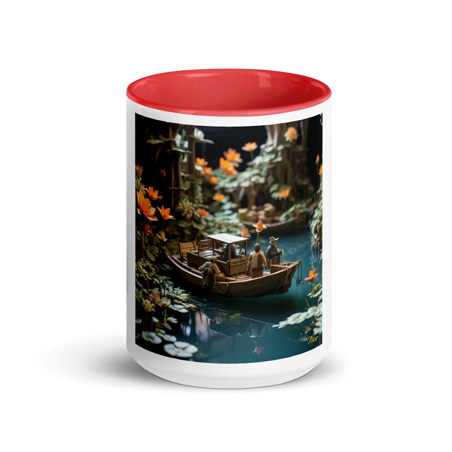 Born On A Bayou Series Print #4 - Mug with Color Inside