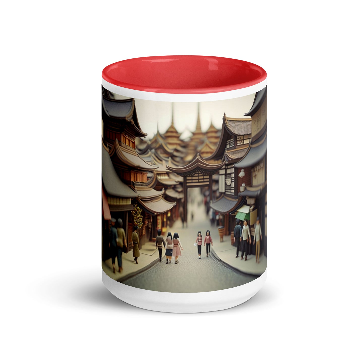 Via The Metropolis Series Print #9 - Mug with Color Inside