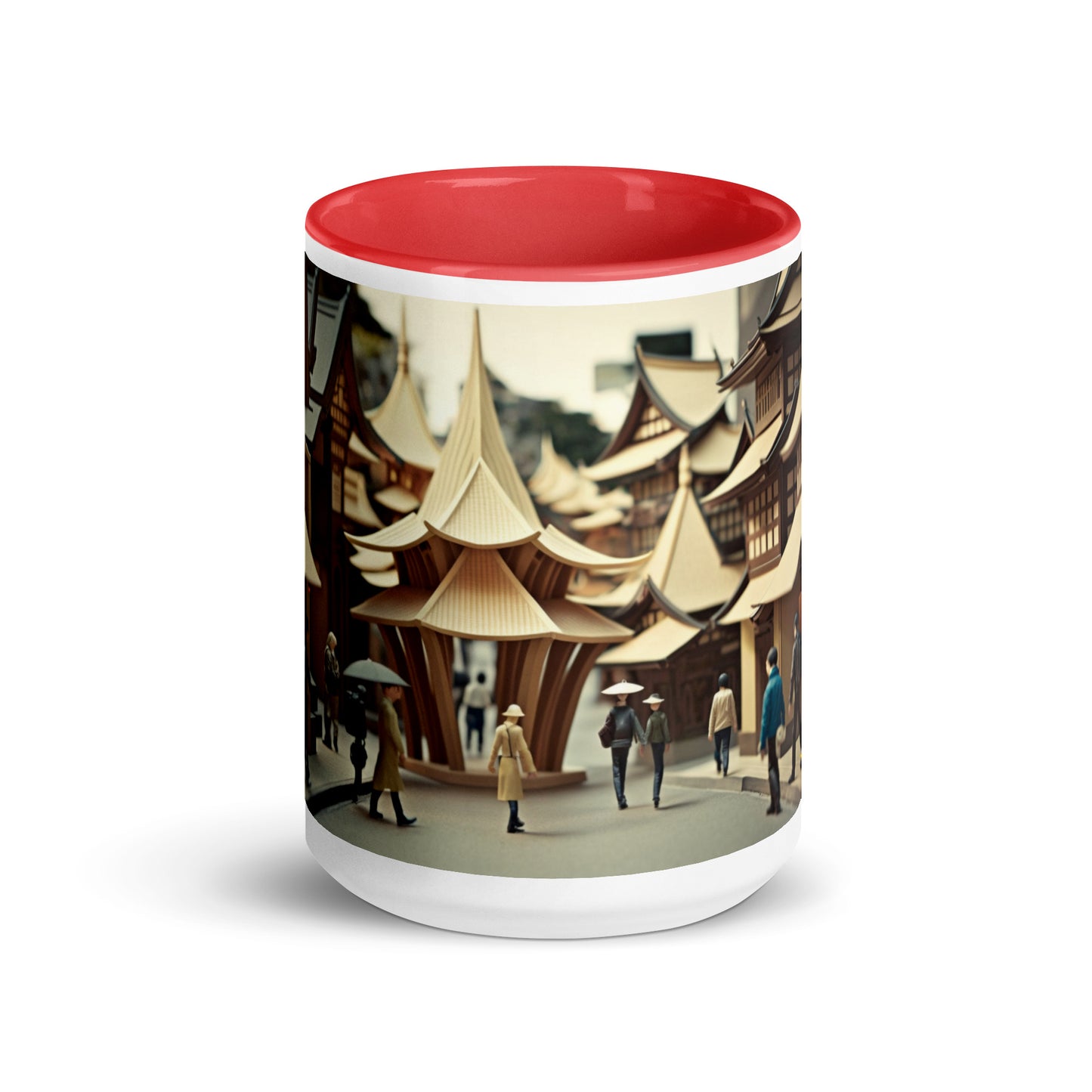 Via The Metropolis Series Print #4 - Mug with Color Inside