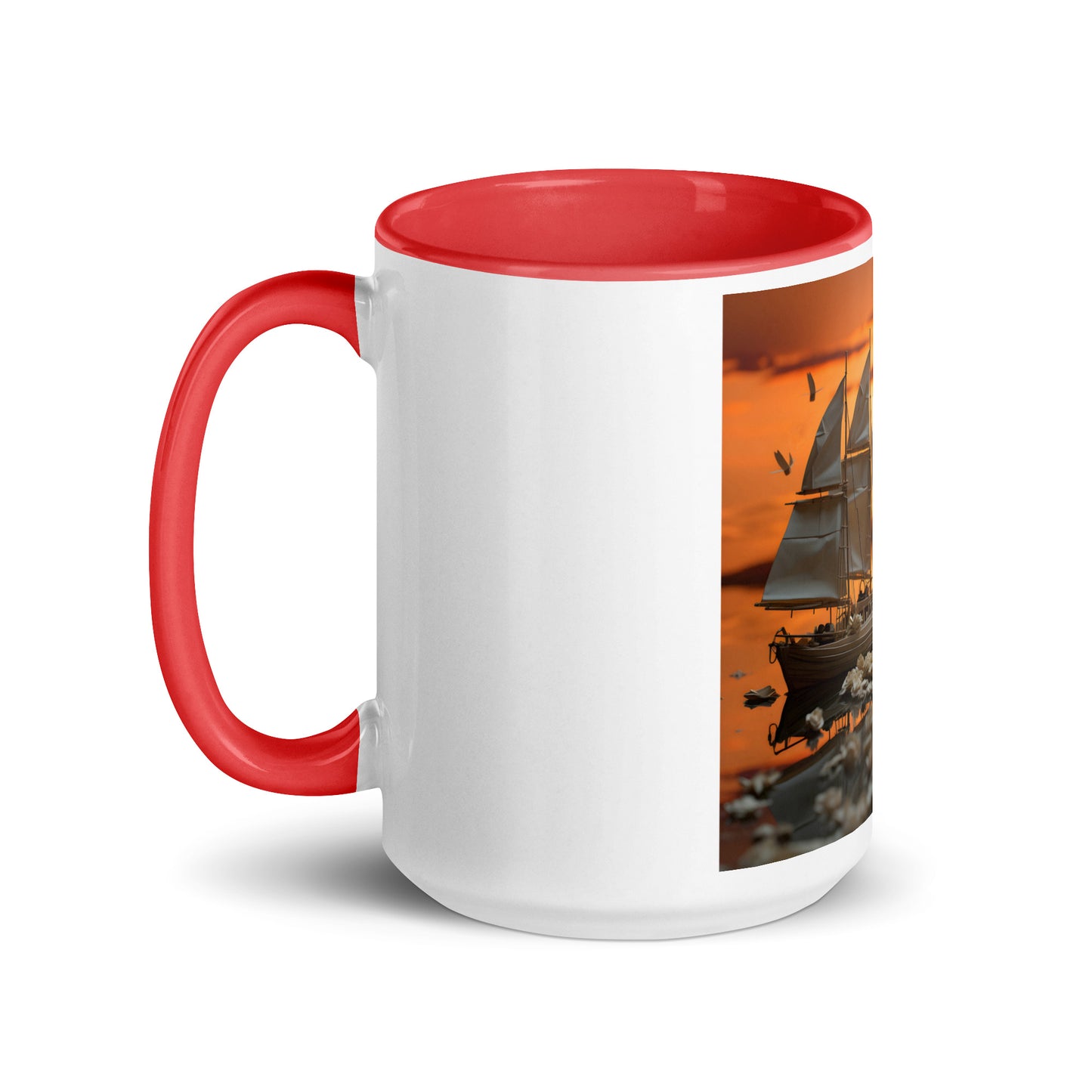 Into The Sunset Series Print #9 - Mug with Color Inside