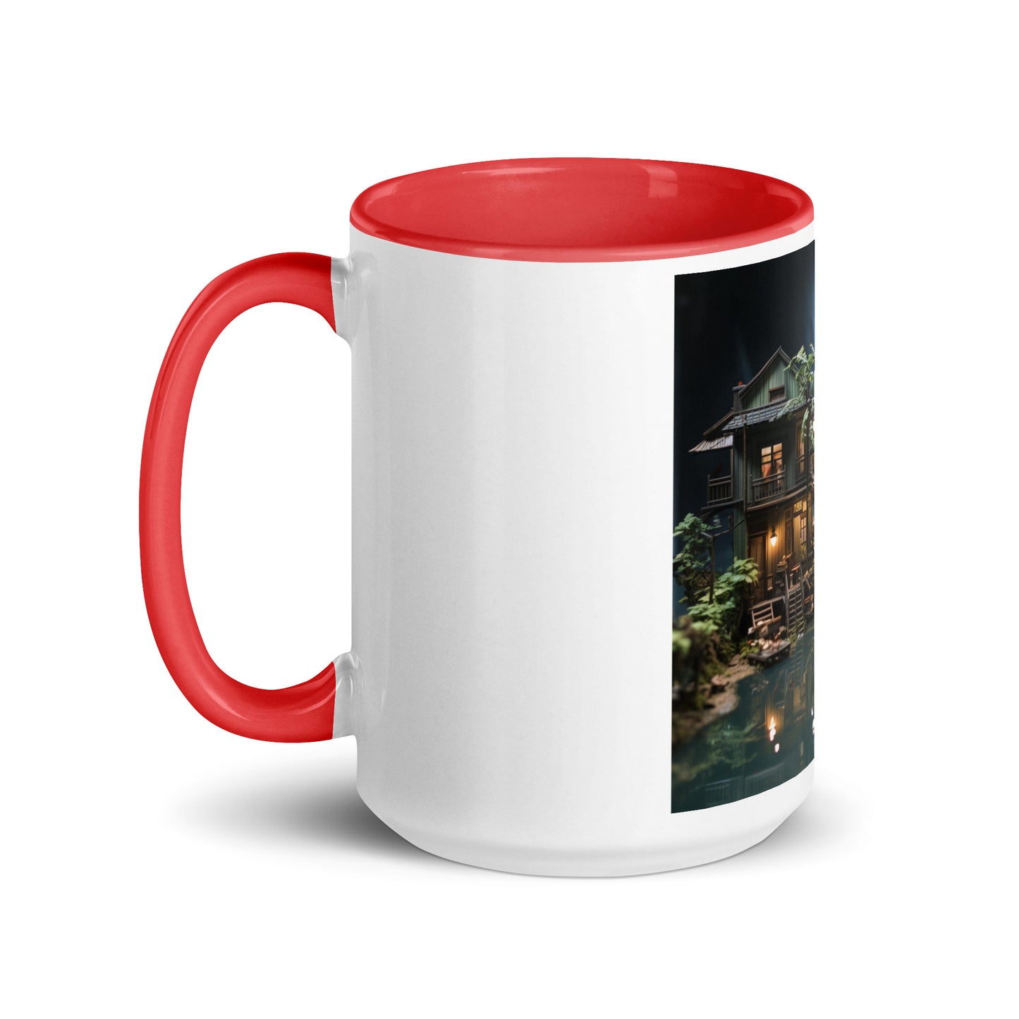 Born On A Bayou Series Print #3 - Mug with Color Inside