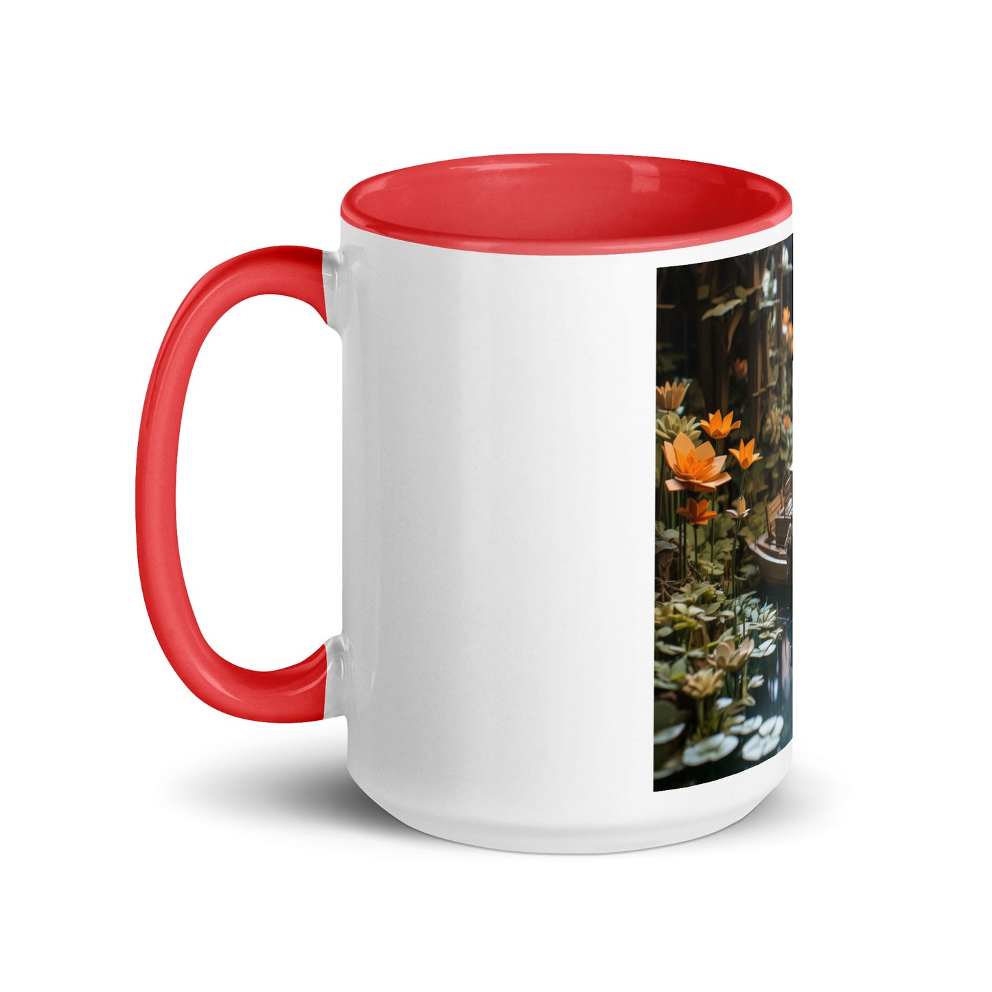 Born On A Bayou Series Print #4 - Mug with Color Inside