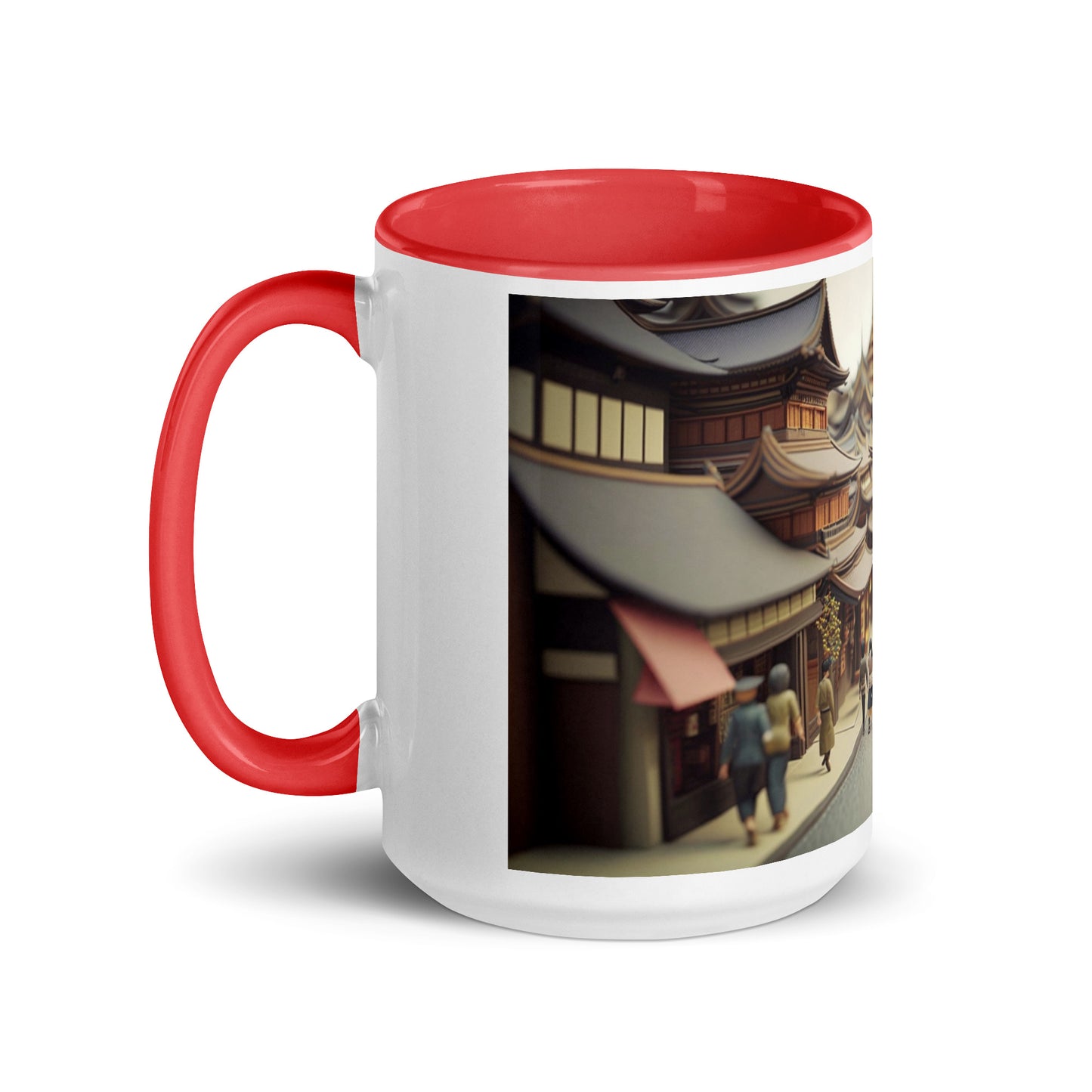 Via The Metropolis Series Print #9 - Mug with Color Inside