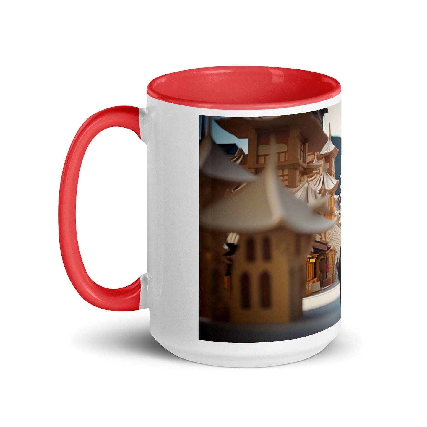 Via The Metropolis Series Print #5 - Mug with Color Inside