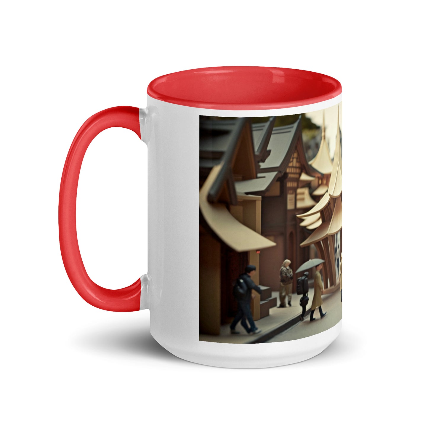 Via The Metropolis Series Print #4 - Mug with Color Inside