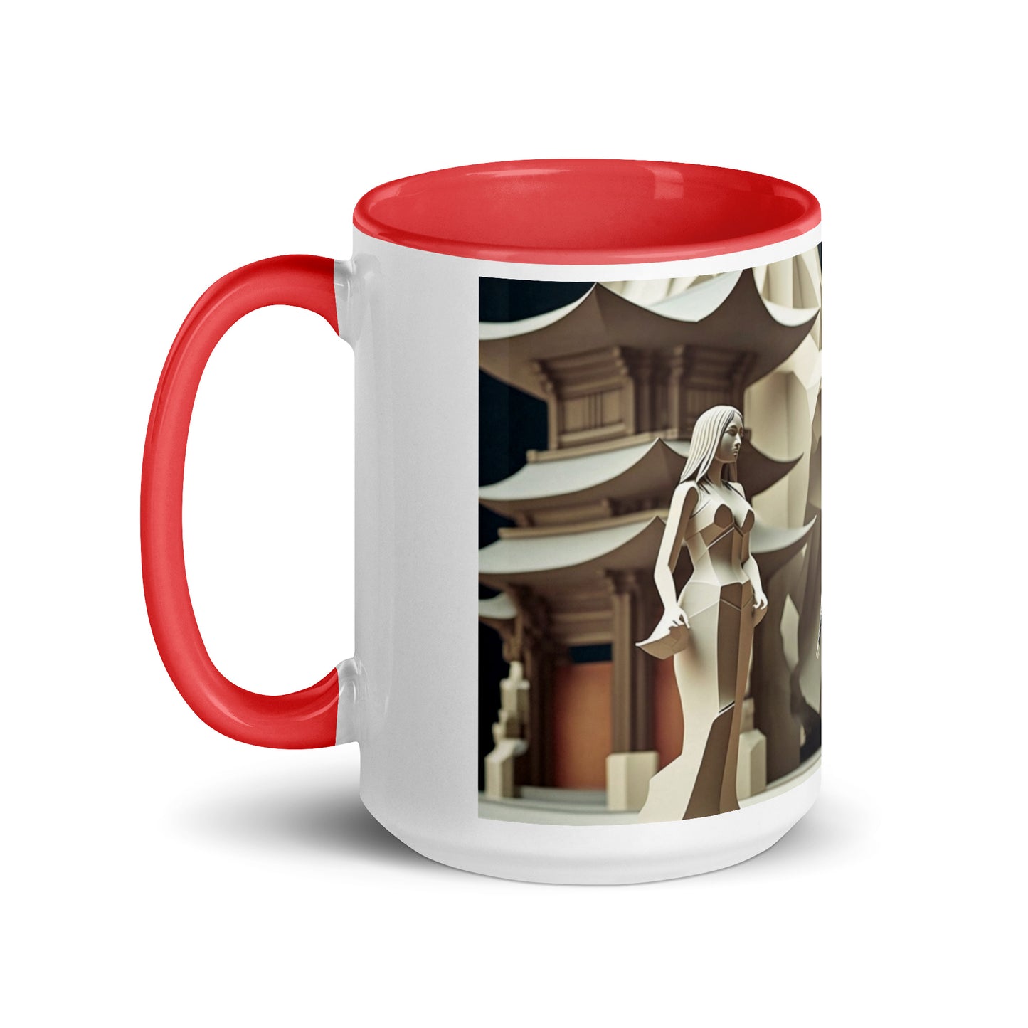 Via The Metropolis Series Print #2 - Mug with Color Inside