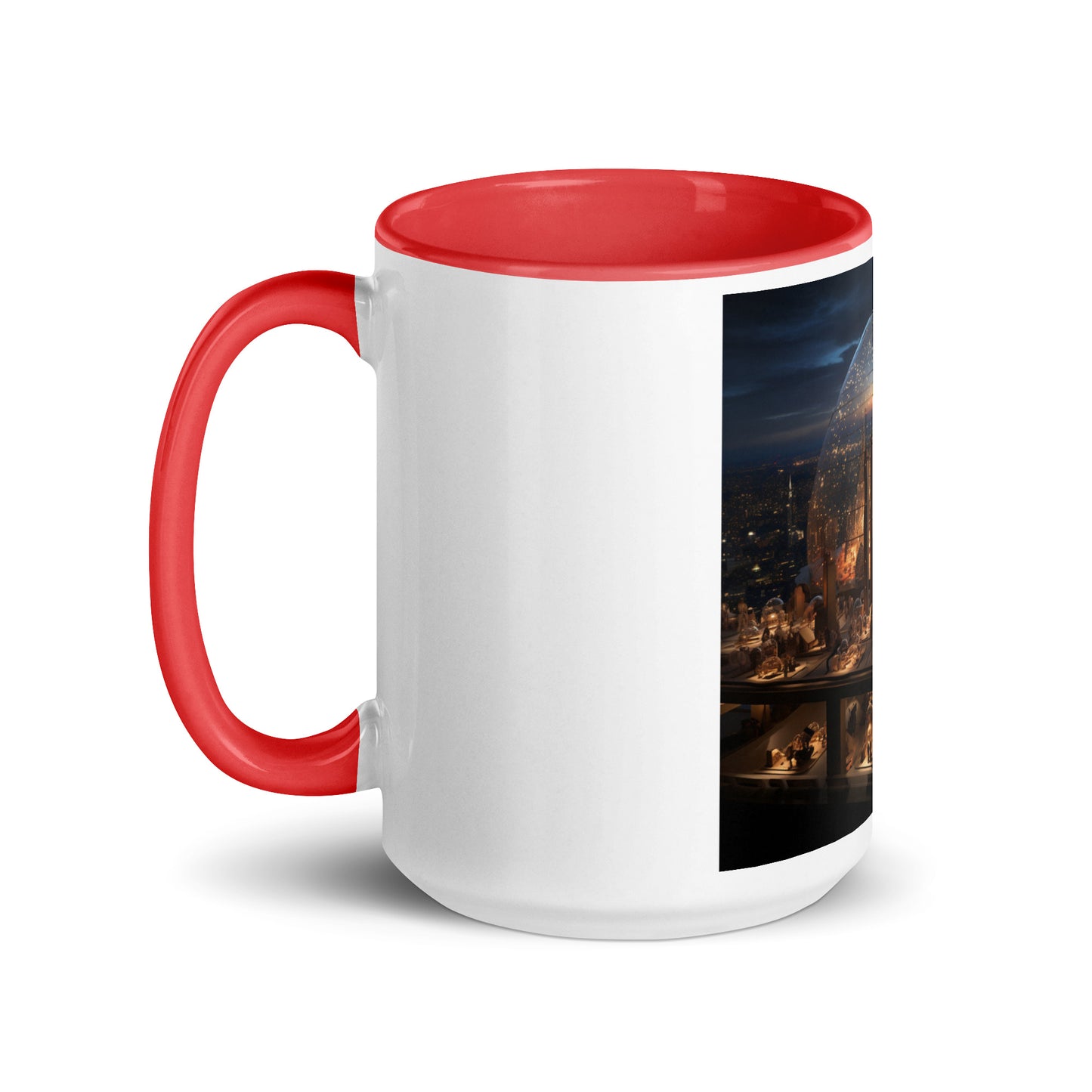 Elons' Dream Series Print #10 - Mug with Color Inside