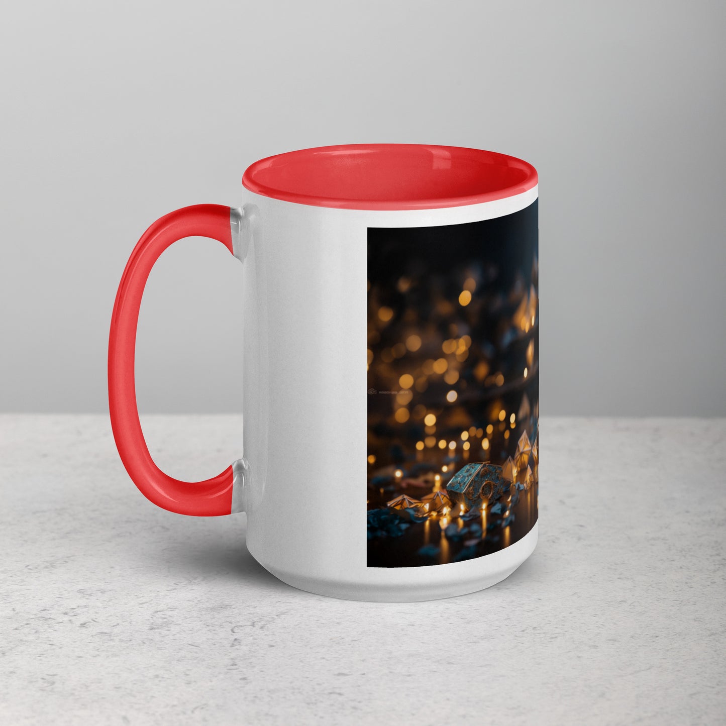 Ascending Buddha Series Print #9 - Mug with Color Inside