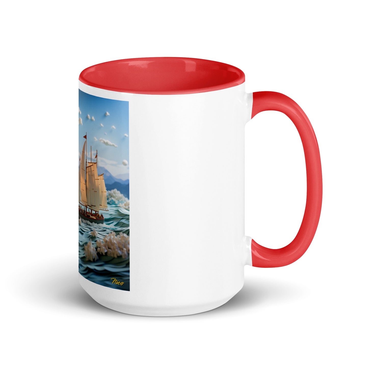 Into The Sunset Series Print #2 - Mug with Color Inside