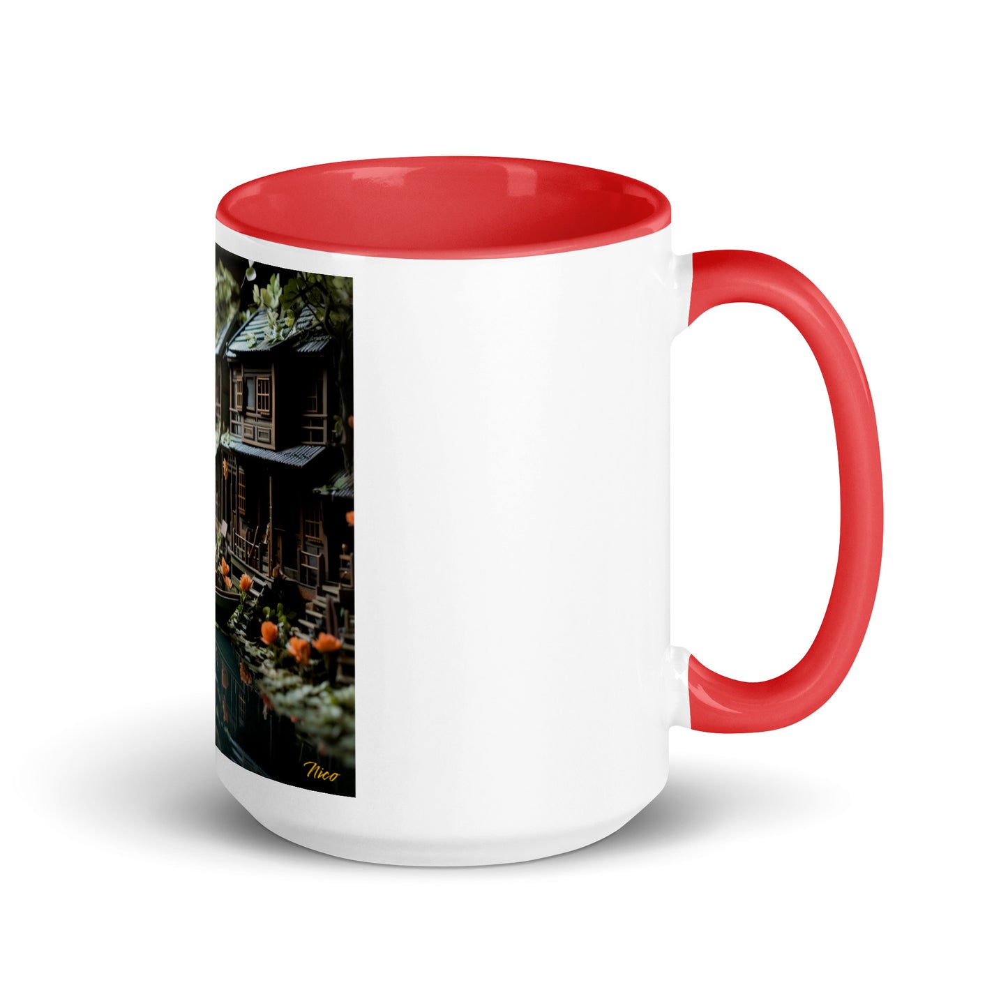 Born On A Bayou Series Print #9 - Mug with Color Inside