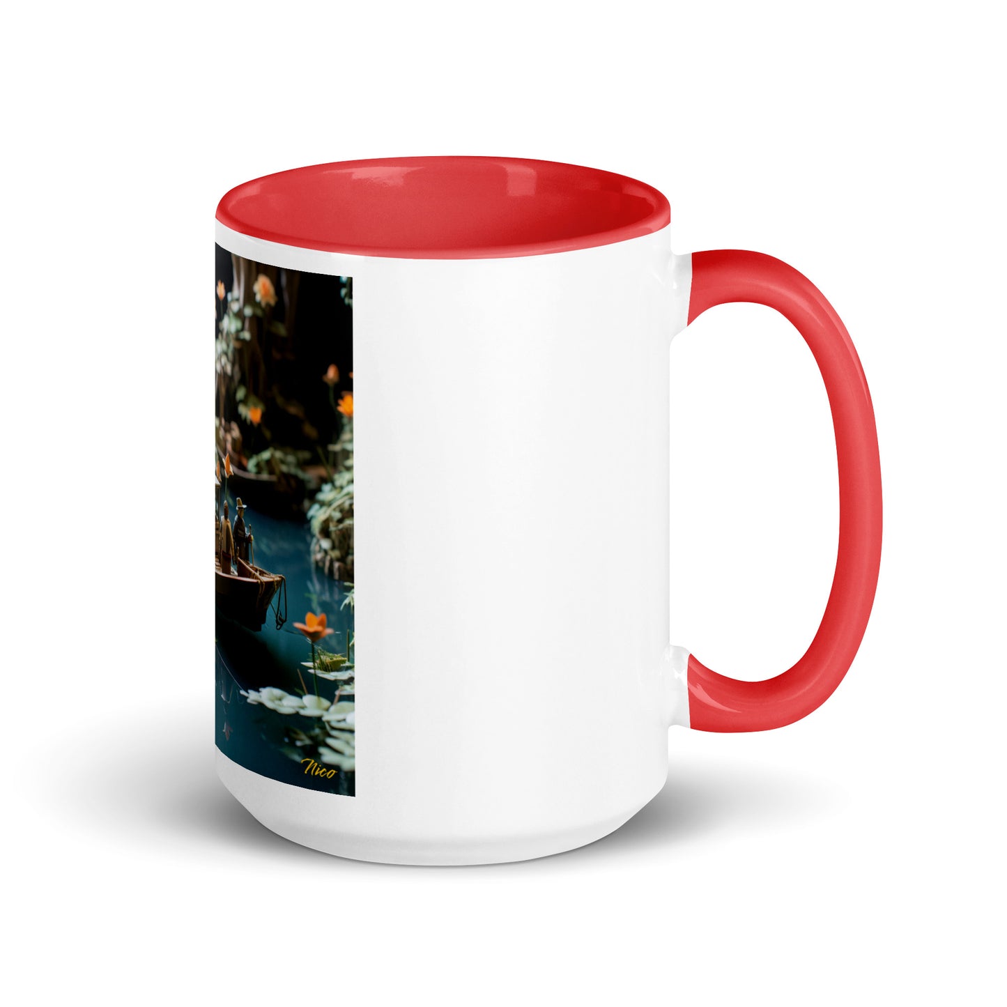 Born On A Bayou Series Print #4 - Mug with Color Inside