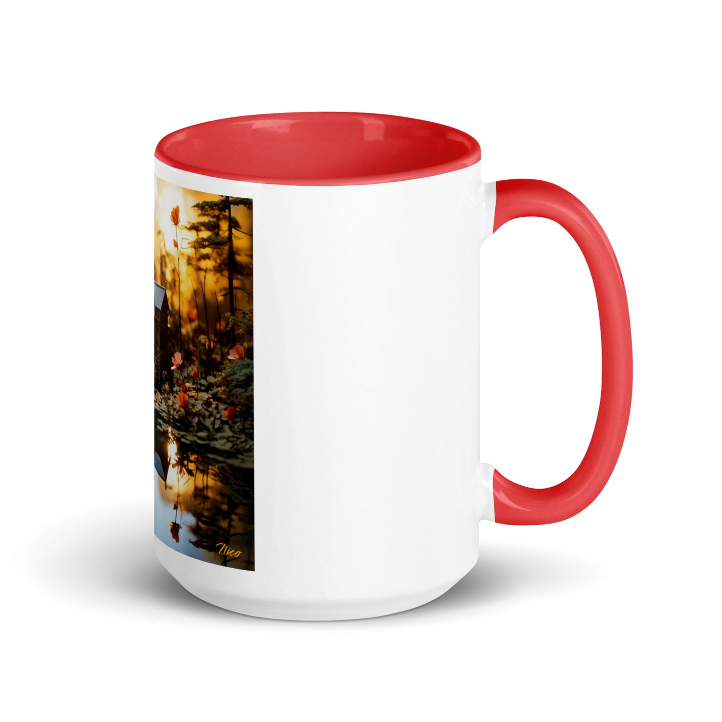 Born On A Bayou Series Print #7 - Mug with Color Inside