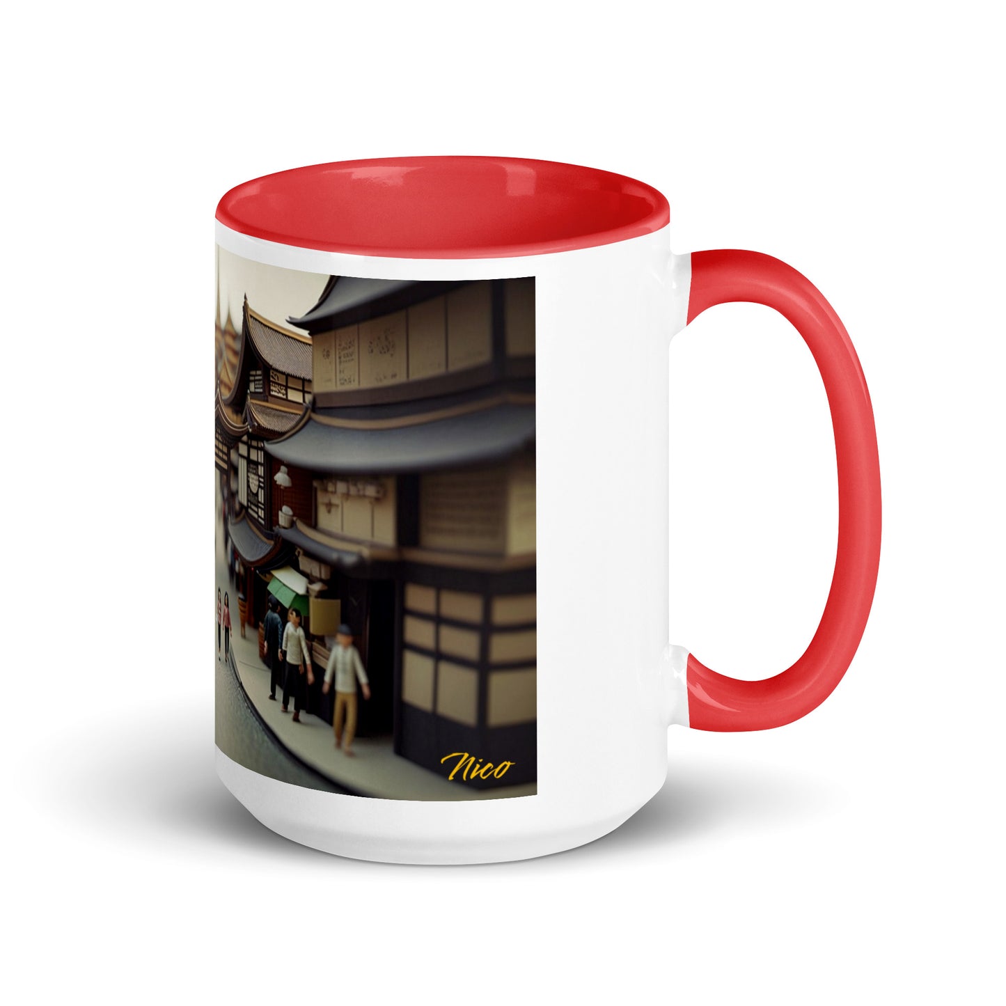 Via The Metropolis Series Print #9 - Mug with Color Inside