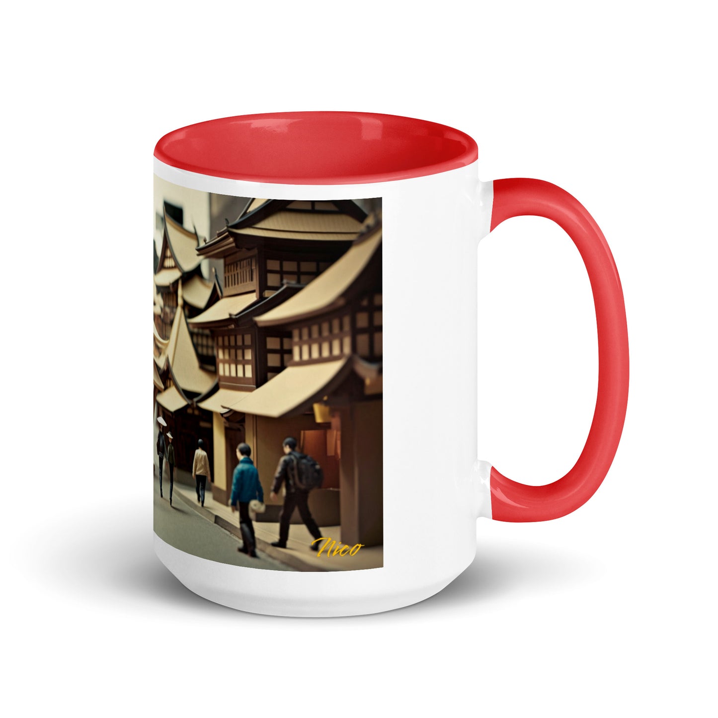 Via The Metropolis Series Print #4 - Mug with Color Inside