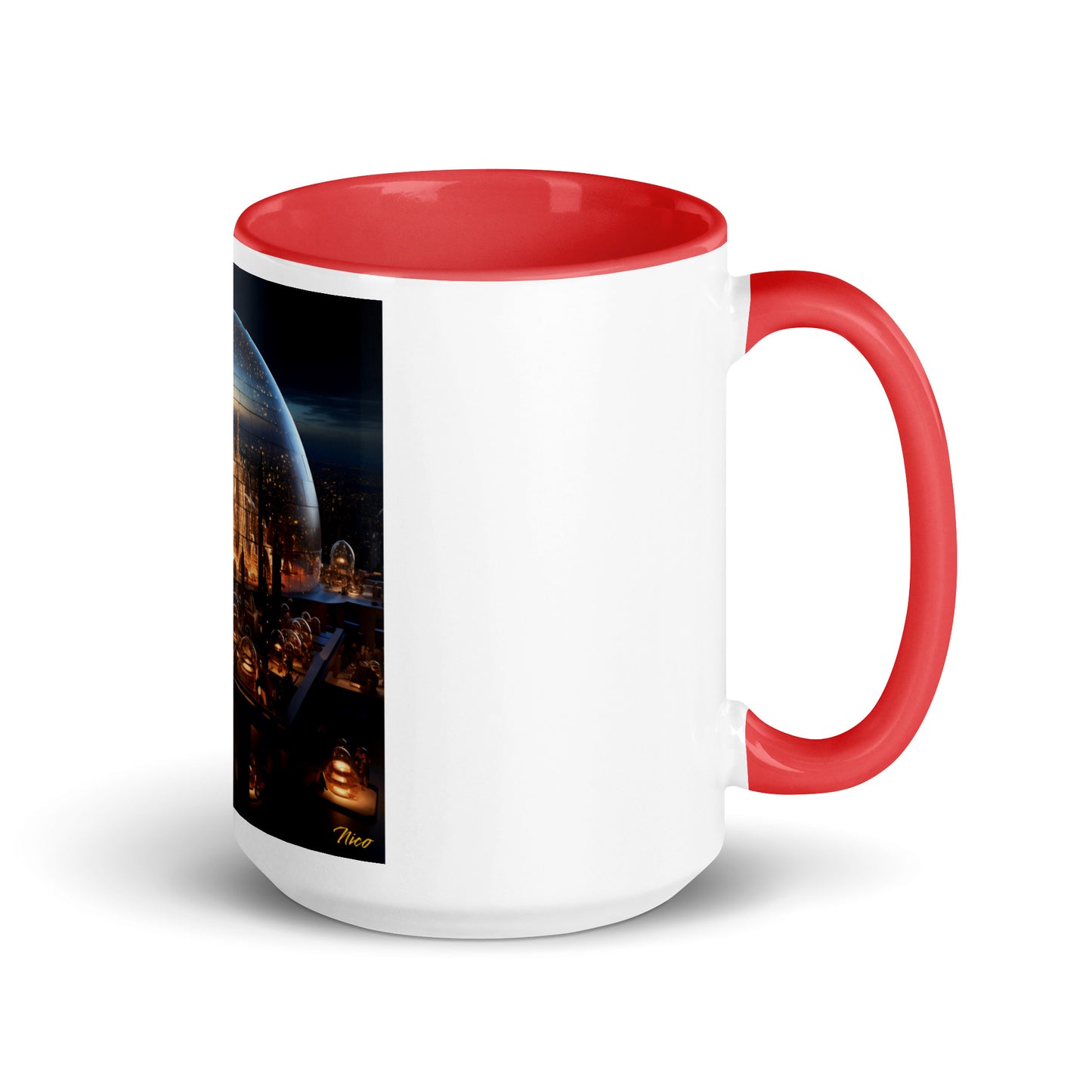 Elons' Dream Series Print #10 - Mug with Color Inside