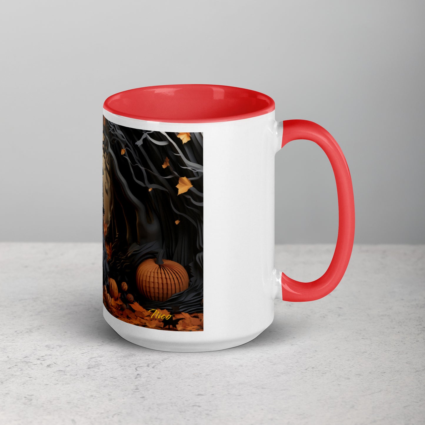 Halloween 2024 Series Print #9 - Mug with Color Inside