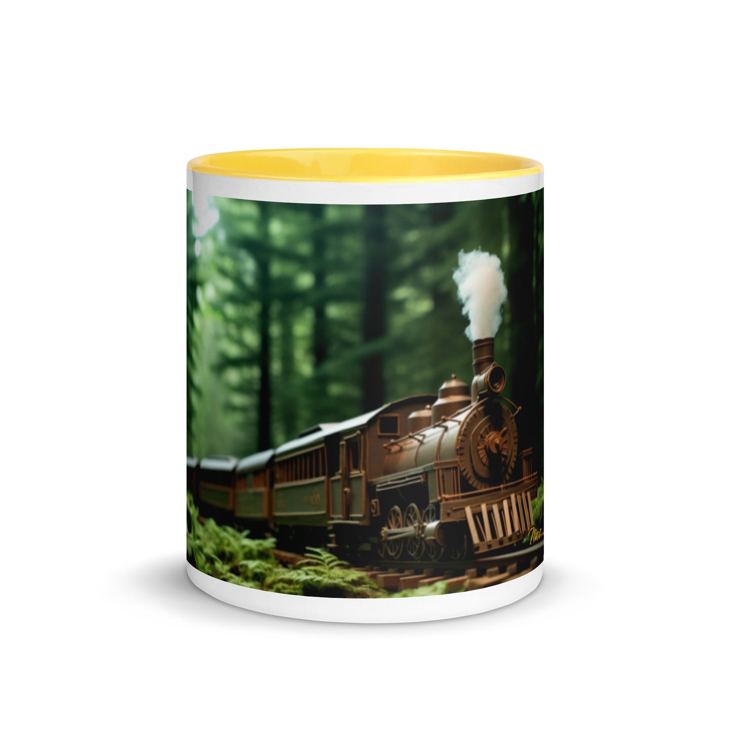 Orient Express Series Print #7 Mug with Color Inside