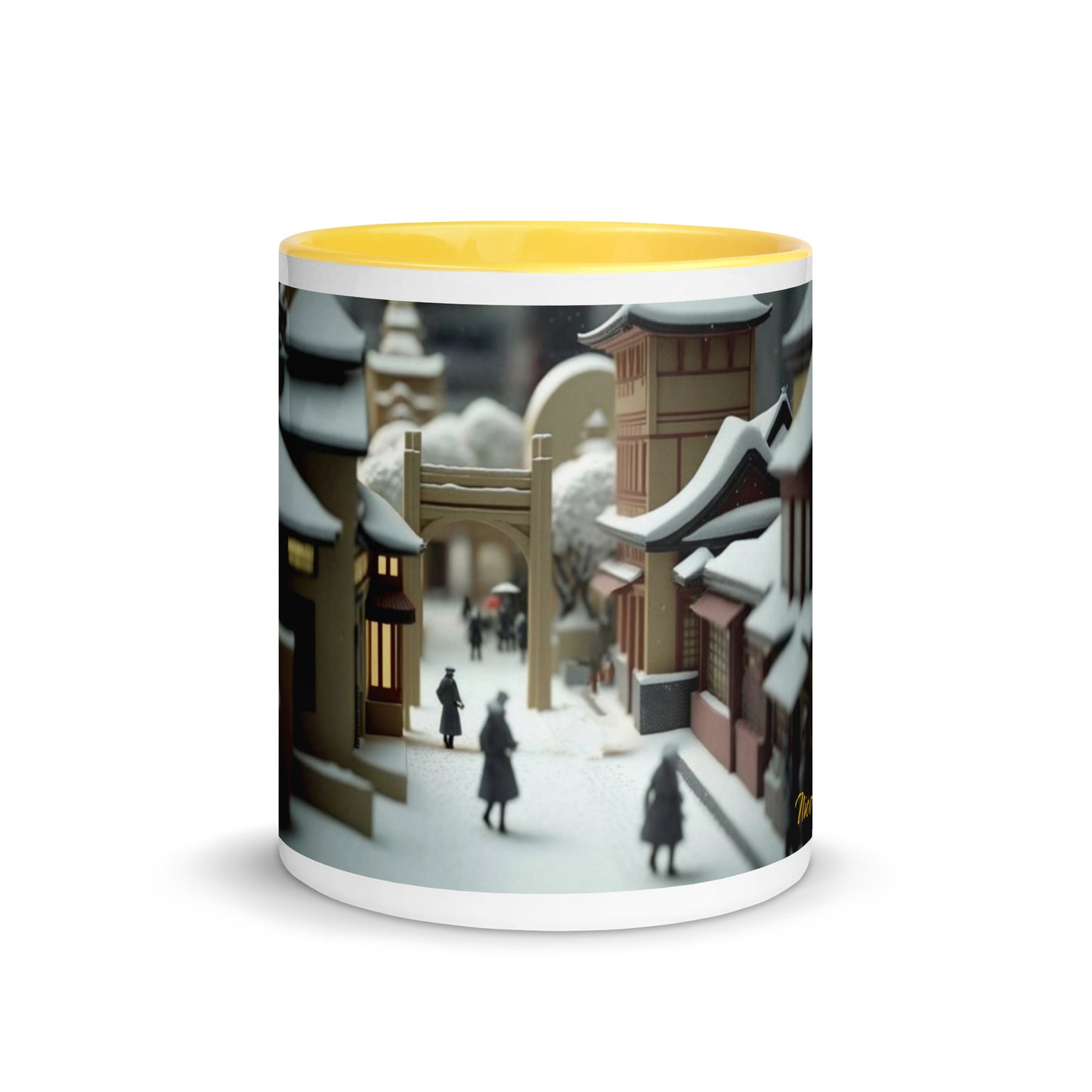 I Wish It Would Snow Series Print #9 - Mug with Color Inside