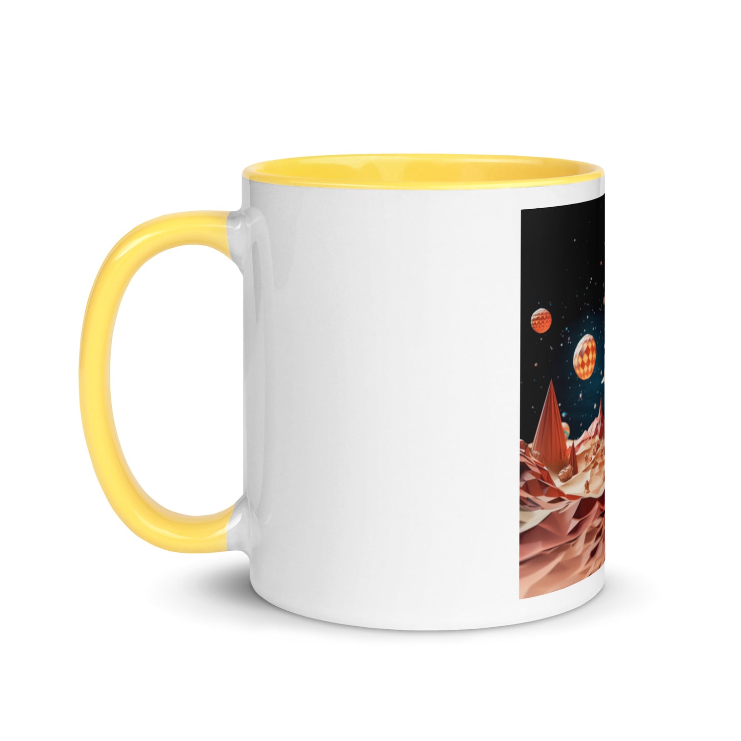 Elons' Dream Series Print #5 Mug with Color Inside