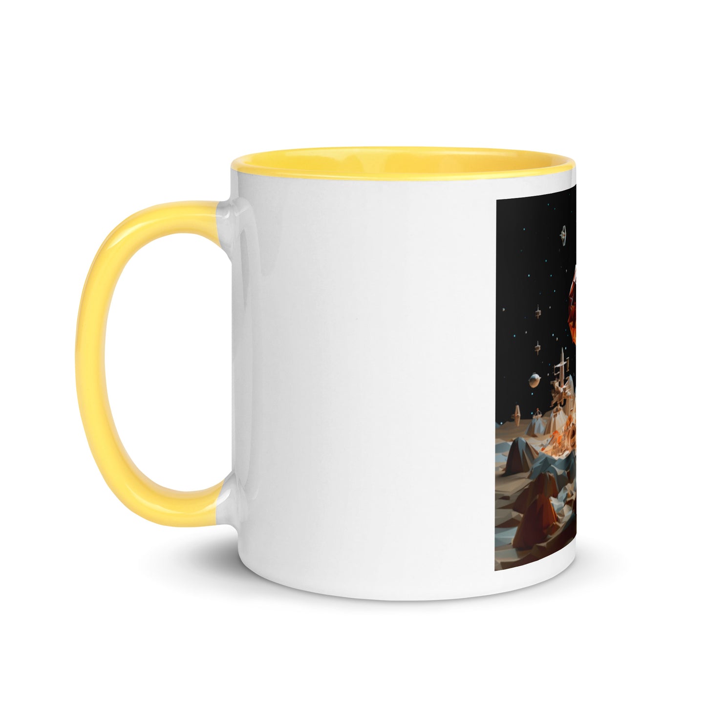 Elons' Dream Series Print #7 Mug with Color Inside