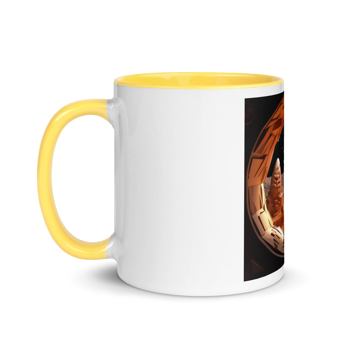 Elon's Dream Series Print #4 Mug with Color Inside