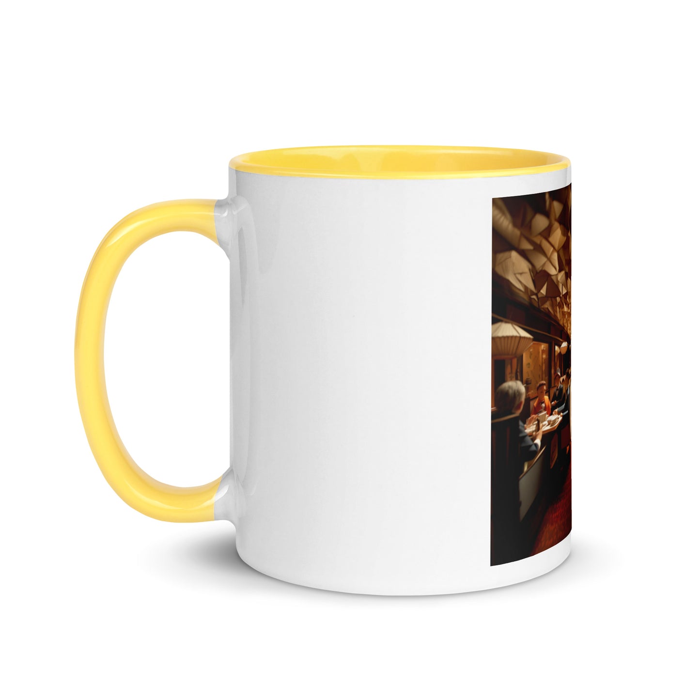 Oriient Express Series Print #2 Mug with Color Inside