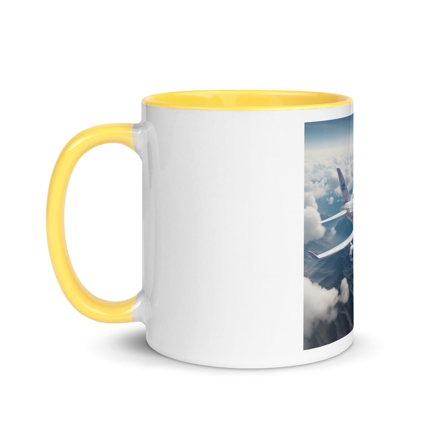 Frequent Flyer Miles Series Print #7 Mug with Color Inside