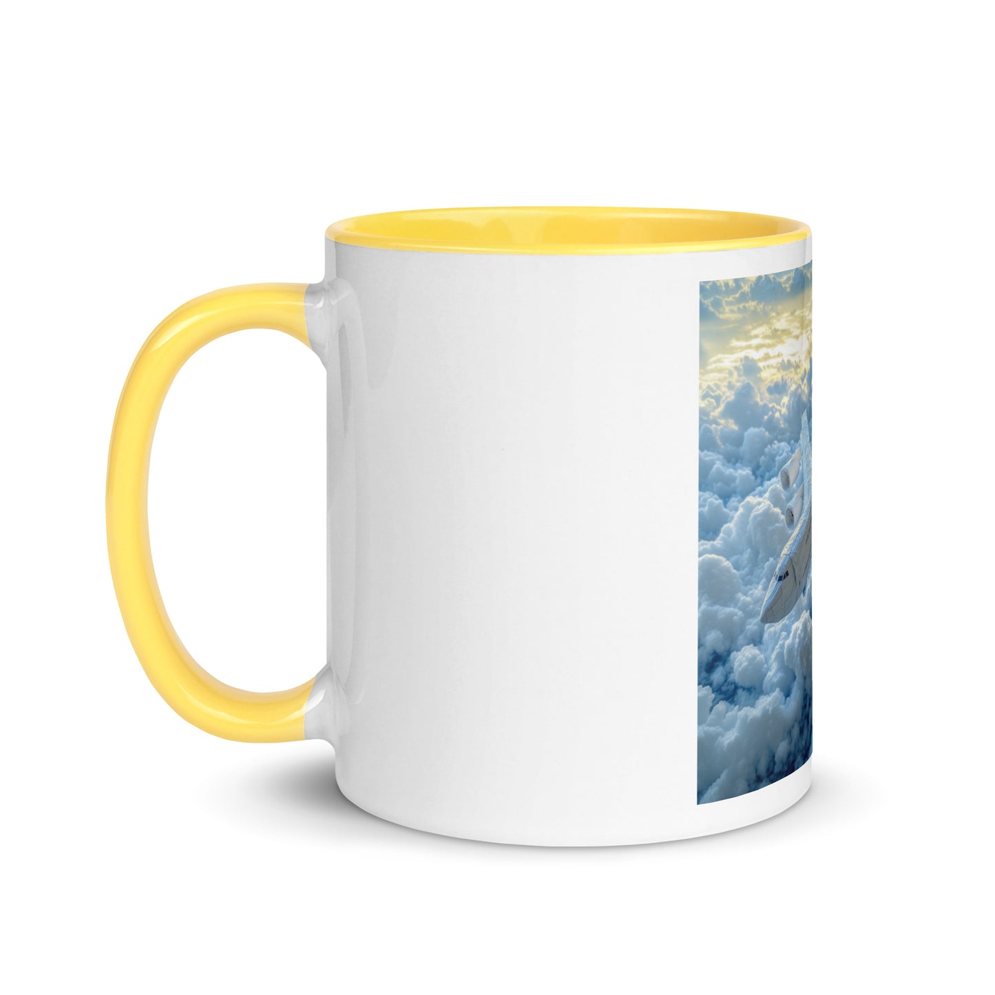 Frequent Flyer Miles Series Print #10 Mug with Color Inside