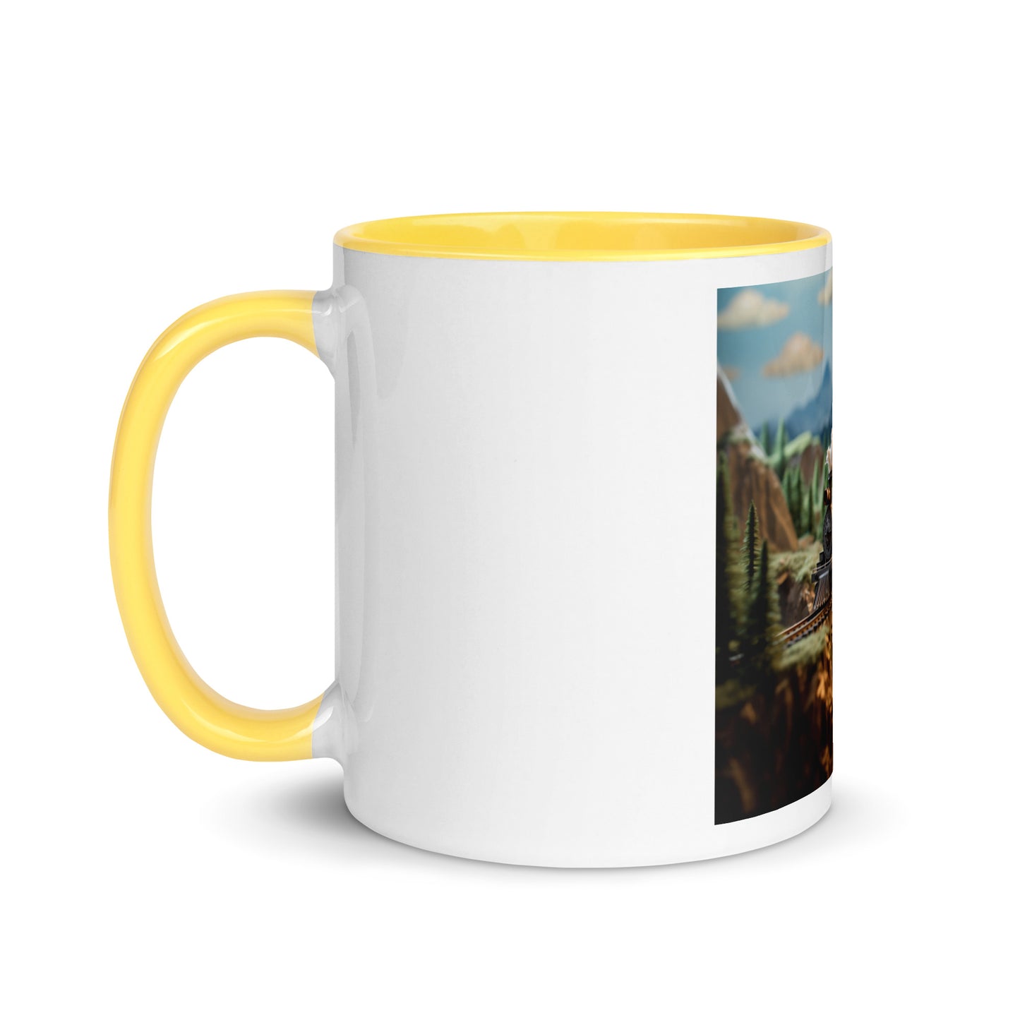 Orient Express Series Print #5 - Mug with Color Inside