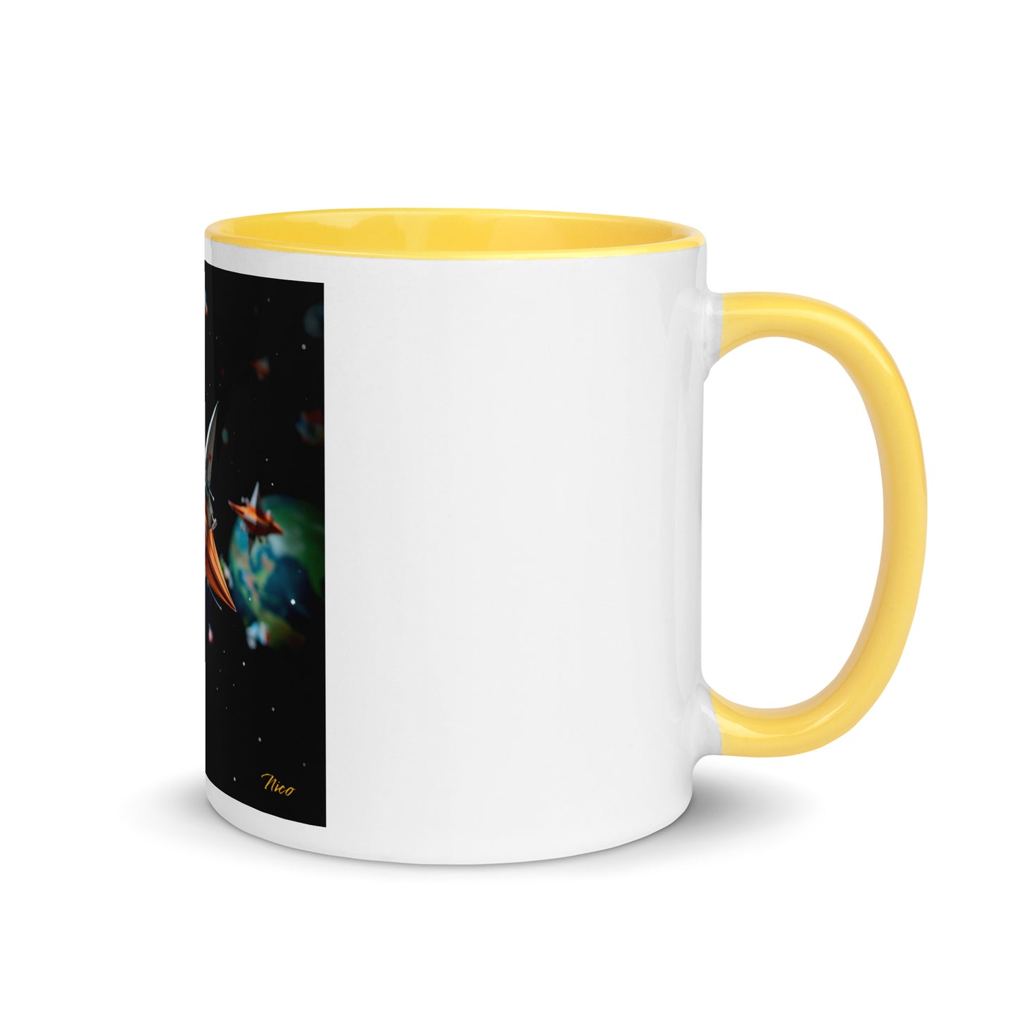 Elons' Dream Series Print #1 Mug with Color Inside