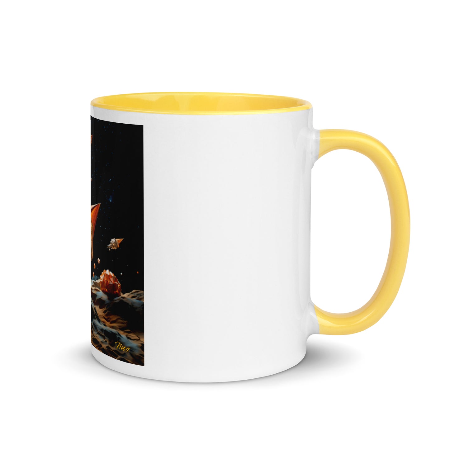 Elons' Dream Series Print #3 Mug with Color Inside