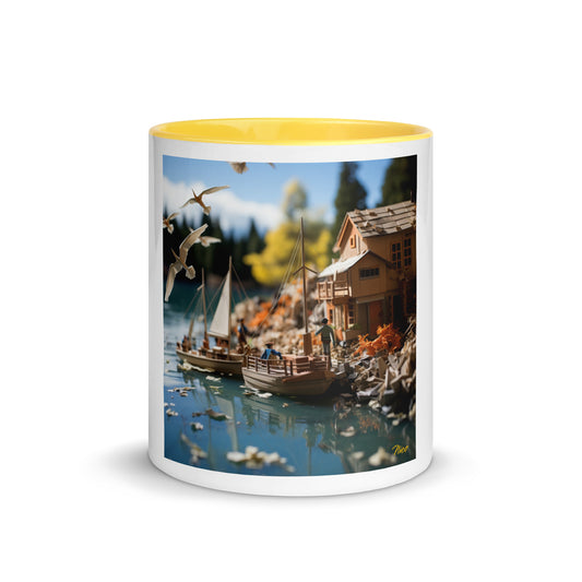 On The Docks By The Bay Series Print #8 - Mug with Color Inside