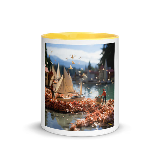 On The Docks By The Bay Series Print #5 - Mug with Color Inside