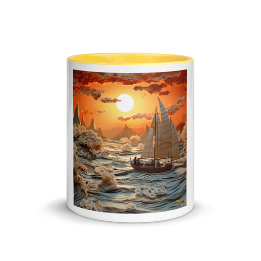 Into The Sunset Series Print #8 - Mug with Color Inside