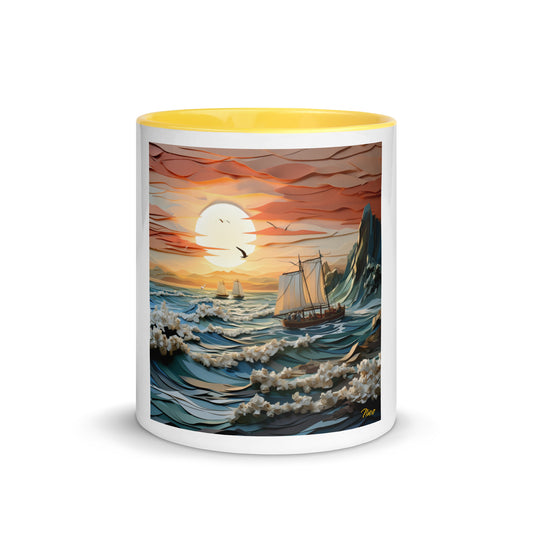 Into The Sunset Series Print #6 - Mug with Color Inside