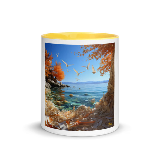 Atop The Mountain Lakeshore Series Print #9 - Mug with Color Inside