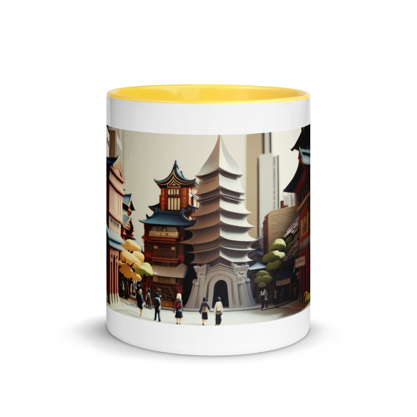 Via The Metropolis Series Print #6 - Mug with Color Inside